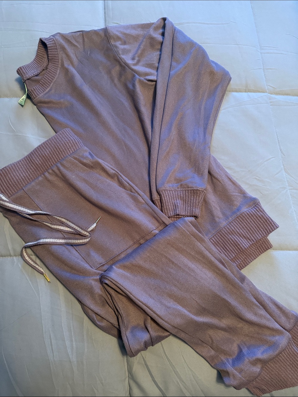 Honeydew Intimates Lavender Mauve Knit Lounge Set
